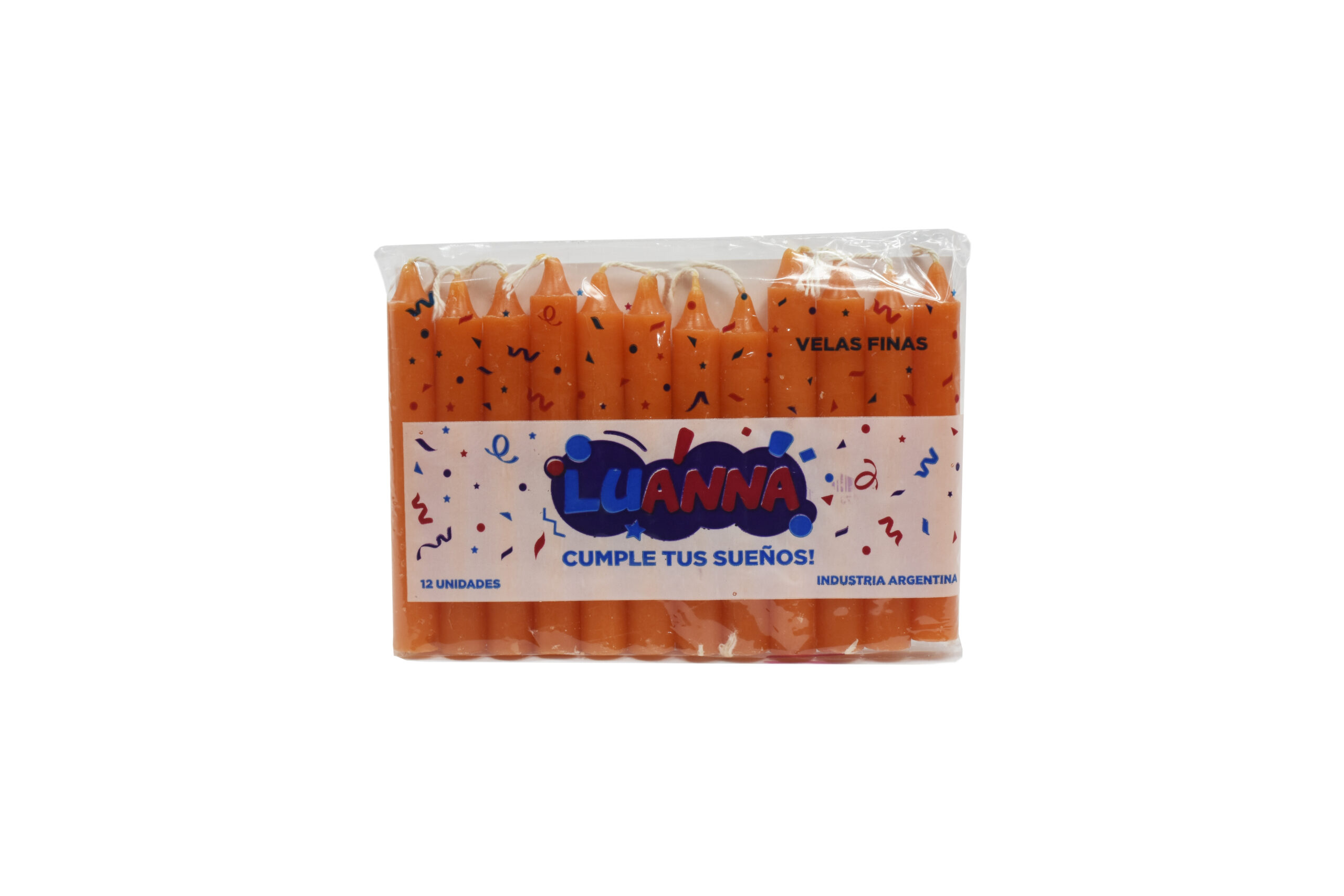 Velas Finas Naranja