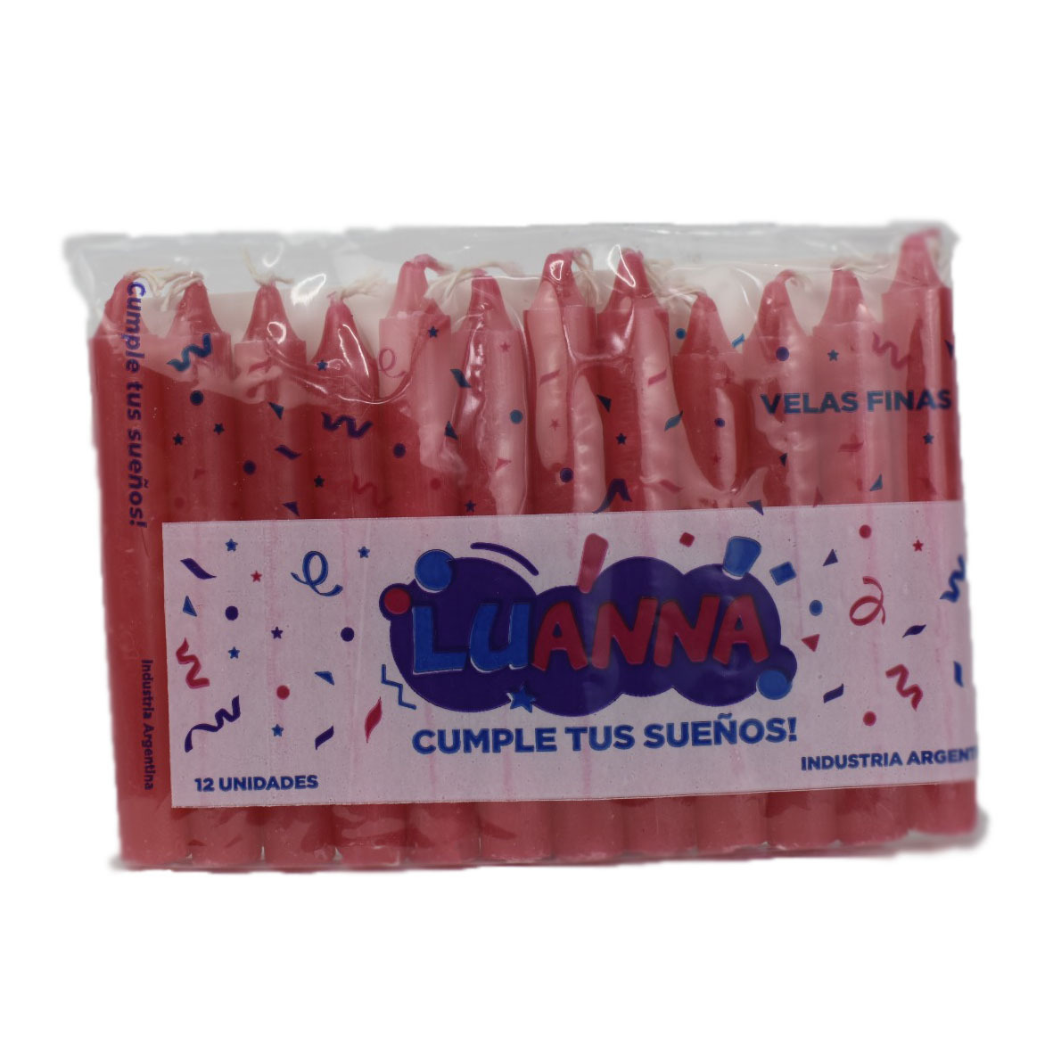 Velas Finas Rojo