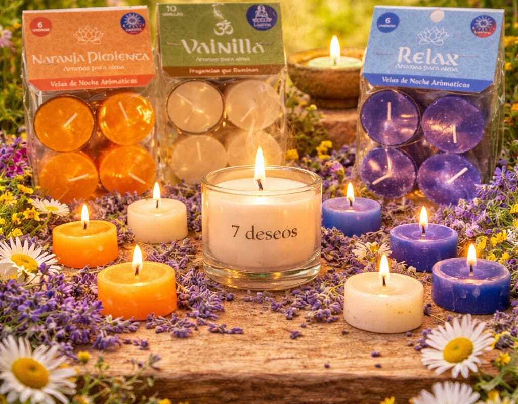 Velas de Noche Aromática X6