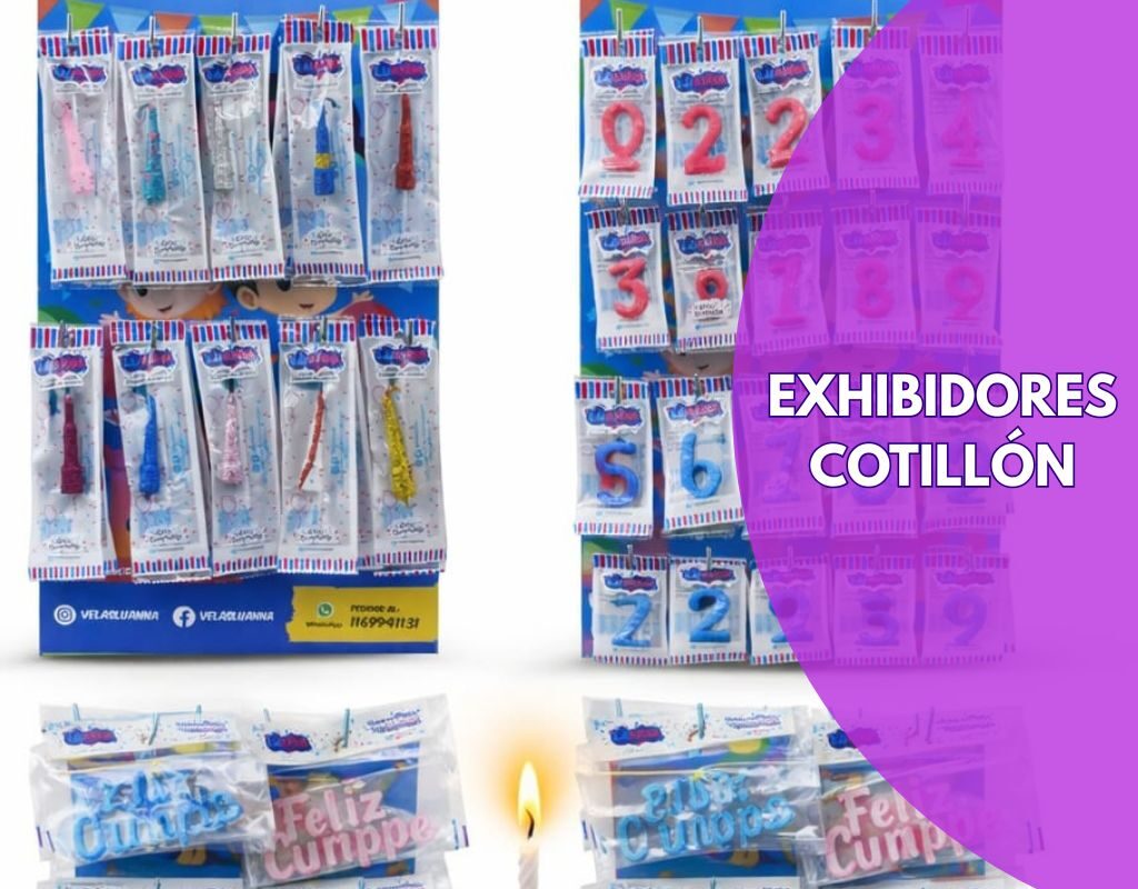 Exhibidores Cotillón